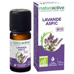 Naturactive Huile Essentielle Lavande Aspic (Lavandula latifolia) Bio 10 ml