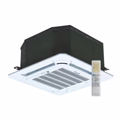 L'unité cassette Airwell CDMX 2,2 kW combine design discret, diffusion uniforme de l'air à 360° et fonctionnalités avancées p ...