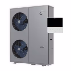 La pompe à chaleur Wellea M DF HT Triphasé 40 kW est conçue pour répondre aux exigences thermiques des bâtiments collectifs o ...