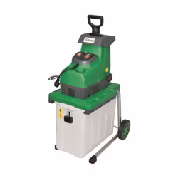 Ribiland - Broyeur végétaux 2800W Ø 44 mm Broyeur de végétaux électrique monté sur roues. Moteur 230-240 V ~ 50 Hz. Puissance ...