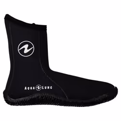 Chaussons en Néoprène - Aqualung - Echo Zip Ergo - 5 mm - Confort Ergonomique - Protection Supérieure