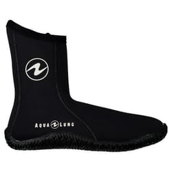Chaussons en Néoprène - Aqualung - Echo Zip Ergo - 5 mm - Confort Ergonomique - Protection Supérieure