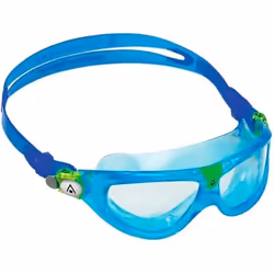 Lunettes de Natation - AQUA SPHERE - Seal Kid - Protection UV - Silicone Hypoallergénique - Confort Optimal