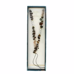 Bijou de téléphone - Pierres naturelles - Élégant - Unique - Accessoire tendance