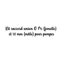 PENTAIR Kit raccord union pour pompes