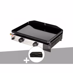 Plancha à gaz Somagic Solia 200 Pour des repas sains et rapides en terrasse ou sur le balcon, la plancha à gaz Somagic Solia ...