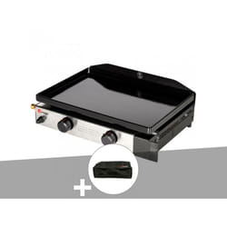 Plancha gaz à poser 2 brûleurs Solia 200 Somagic Housse de protection