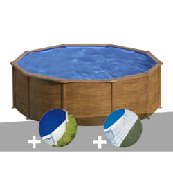 Gré Pacific Ronde 4,80 x 1,22 m - Aspect Bois