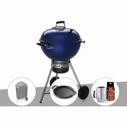 Master-Touch GBS C-5750 Deep Ocean Blue Retrouvez tous les plaisirs de la grillade avec le fameux barbecue charbon Master-Tou ...