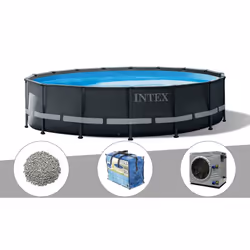 Piscine tubulaire ronde Intex Ultra Frame XTR4,88 x 1,22 m. La marque Intex, nous régale encore avec ce modèle Ultra Frame au ...