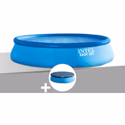 La piscine autoportante Easy Set mesure Ø 4,57 cm et 84 cm de hauteur. Parfaite pour les grandes familles avec enfants et ado ...