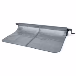 Pack pour piscines tubulaires rectangulaires hors sol Intex. La bâche à bulles est un accessoire indispensable pour une pisci ...