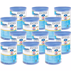 Cartouches de filtration H INTEX - Lot de 3 Les cartouches de filtration H INTEX sont essentielles pour maintenir une eau pro ...