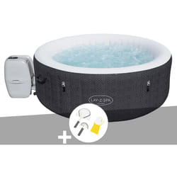 Bestway - Kit spa gonflable Lay-Z-Spa Havana rond Airjet 2/4 places + Kit de nettoyage
