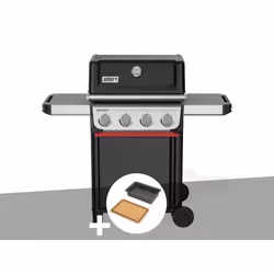 Barbecue à gaz Spirit E-410 + Bac et planche à découper Weber Works - Weber