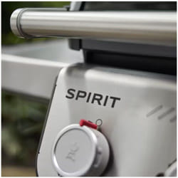 Weber - Barbecue à gaz Spirit E-410 + Set d'accessoires clipsables Works + Kit de préparation et de service
