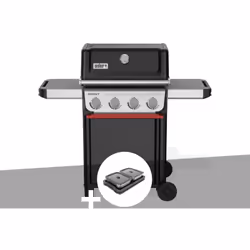 Le barbecue à gaz Spirit E-410 de Weber est conçu pour répondre aux attentes des personnes actives, des familles et des passi ...