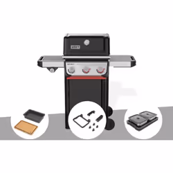 Le barbecue à gaz Spirit E-335 Weber combine polyvalence et performance pour les passionnés de grillades et les amateurs de c ...