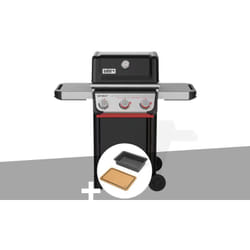 Weber - Barbecue à gaz Spirit E-325 + Bac et planche à découper Works