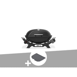 Barbecue à gaz Q 2100N noir + Plancha (1/2) - Weber - TU