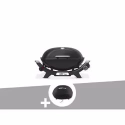 Barbecue à gaz Q 2100N noir + Housse - Weber - TU