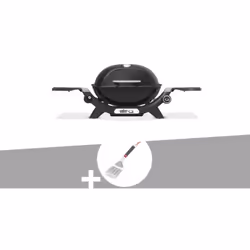 Barbecue à gaz Q 1200N noir + Spatule - Weber