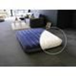 Pack matelas gonflable Classic Downy 2 places Intex + Drap housse