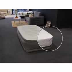 Lit gonflable PremAire I Fiber Tech est un matelas de haute qualité pour vous accompagner durant vos nuits. Ce matelas gonfla ...