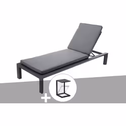 Transat de jardin Hespéride Evasion - 1 personne Reposez-vous et détendez-vous dans le jardin avec ce transat de jardin Hespé ...