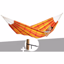 Le hamac Barbados Amazonas offre une expérience de détente en plein air incomparable. Avec sa surface de couchage généreusebd ...