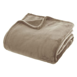 Couverture flanelle 180 x 230 cm Atmosphera - Lin