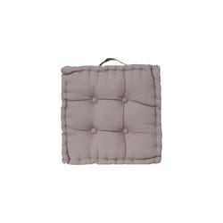 Coussin de sol 40 x 40 x 8 cm Atmosphéra - Gris