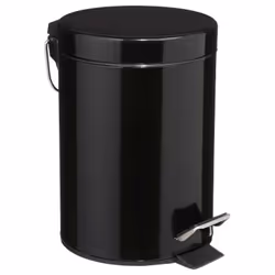 Descriptif : Poubelle métal à Pédale 3 litres Faites du tri dans votre salle de bain avec cette élégante Poubelle à Pédale 3 ...