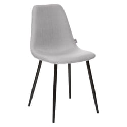 Lot de 2 chaises style scandinave Tyka Atmosphera Couleur: Gris