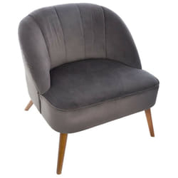 Fauteuil deco naova Atmosphera gris