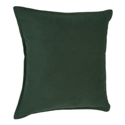 Atmosphera - Coussin Lilou Effet velours 45 x 45 cm - Vert