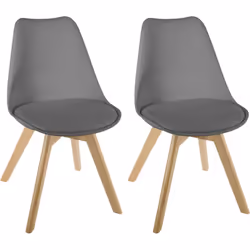 [img-12970-left-home_default] [img-18159-left-home_default] Descriptif : Lot de 2 chaises style scandinave Baya. Complétez la ...