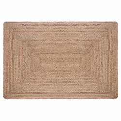 Tapis jute "Histoire Naturelle" 60 x 90 cm Atmosphera