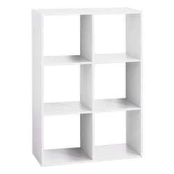Atmosphera - tagère 6 cases Mix Blanc