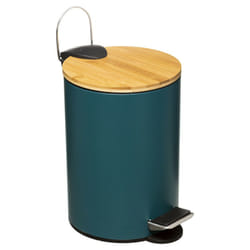 Atmosphera - Poubelle salle de bain 3 litres Modern Color Atmosphéra - Pétrole