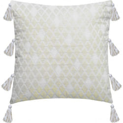 Housse de coussin "Shine" 40 x 40 cm Atmosphera - Shine Blanc