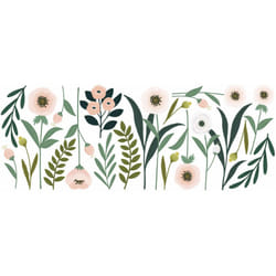 Sticker Lilipinso Stickers grandes anémones 48 x 126.5 cm