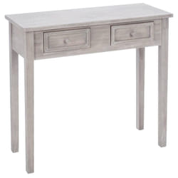 Console déco 2 tiroirs 'Charme' Atmosphera Blanc