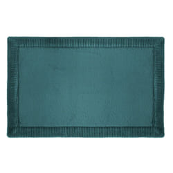 Atmosphera - Tapis de Bain à mémoire de forme Modern color 50 x 80 cm Atmosphéra - Bleu pétrole
