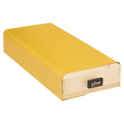 Atmosphera - Porte capsules 'Modern color' tiroir en bambou Ocre