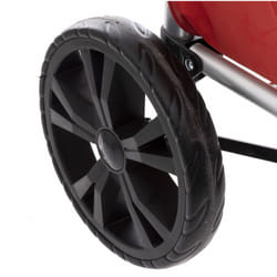Atmosphera - Chariot de marché pliable 2 roues Alu Couleur: Rose Nacarat - Rose