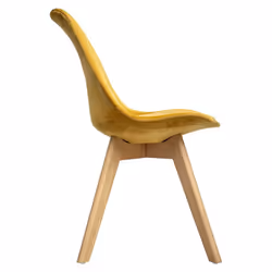 Descriptif : Craquez pour cet incontournable chaise en velours style scandinave "Helsinki" d'Atmosphera. Des chaise colorée. ...