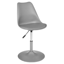 Atmosphera - Lot de 2 chaises déco hauteur ajustable style scandinave 'Aiko' Couleur: Gris
