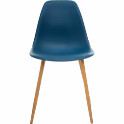 Descriptif : Chaise style scandinave "Ava" pieds métal imitation chêne d'Atmosphera Complétez la décoration nordique de votre ...