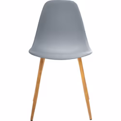 Descriptif : Chaise style scandinave "Ava" pieds métal imitation chêne d'Atmosphera Complétez la décoration nordique de votre ...